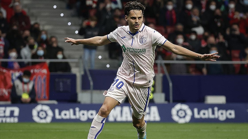 Enes Ünal, Getafe'de art arda ikinci kez ayın oyuncusu seçildi