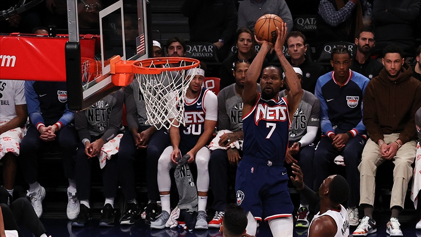 NBA'de Nets, Irving'in 50 sayısıyla kazandı