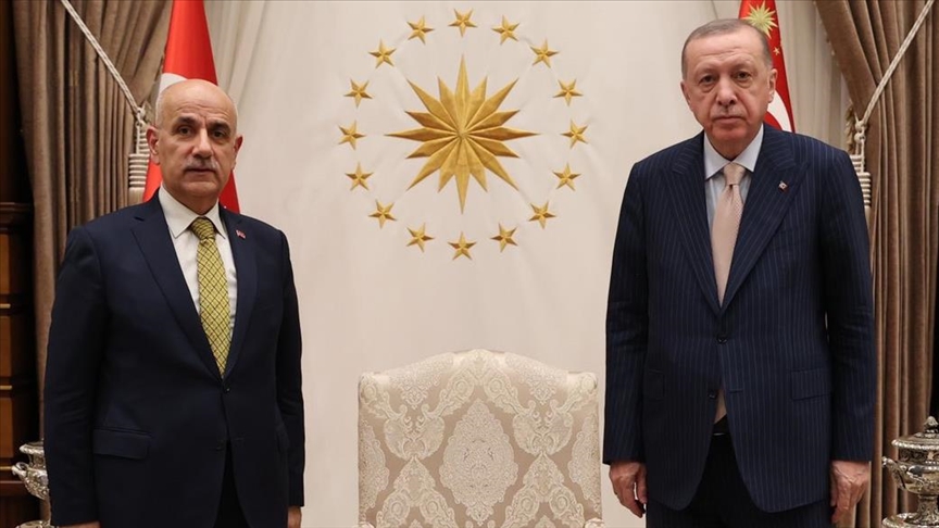 Cumhurbaşkanı Erdoğan, Tarım ve Orman Bakanı Kirişci'yi kabul etti 