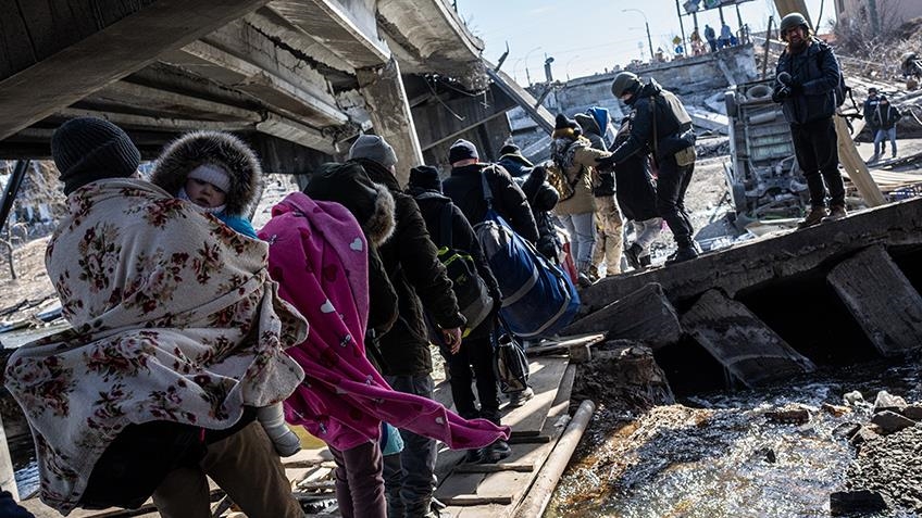 La ONU afirma que el número de refugiados de Ucrania supera los 2,5 millones