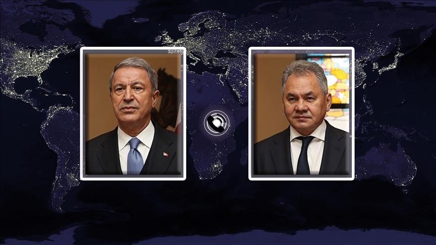 Ministrat e Mbrojtjes së Turqisë dhe Rusisë diskutojnë luftën në Ukrainë