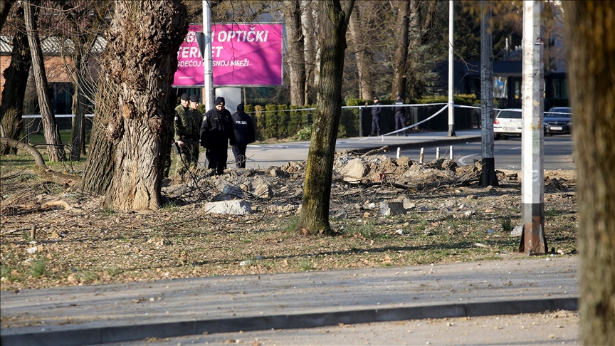 Hrvatska: Policija i dalje istražuje krater nakon pada letjelice u Zagrebu