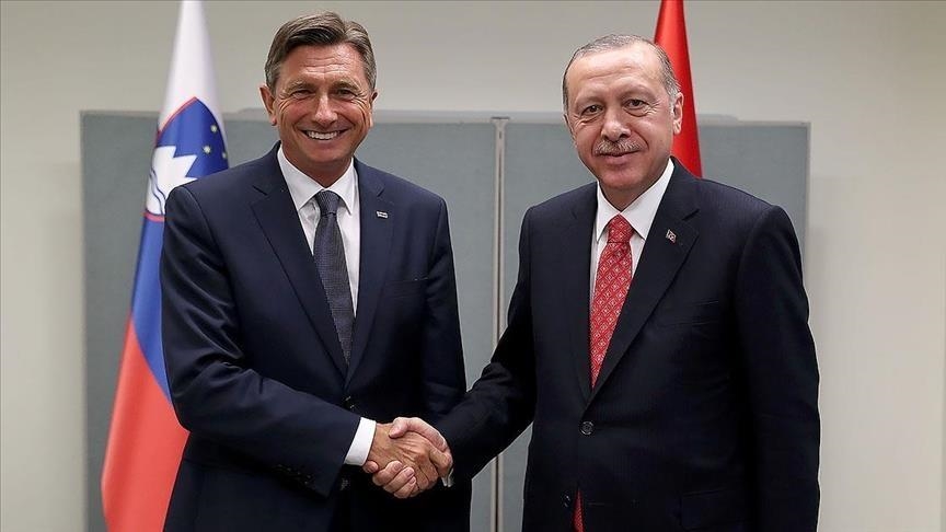 Forum de la Diplomatie d'Antalya : Erdogan s'entretient avec son homologue slovène, Borut Pahor