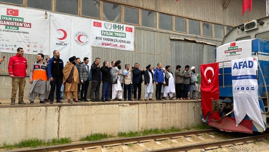 سومین قطار نیکوکاری ترکیه وارد هرات شد