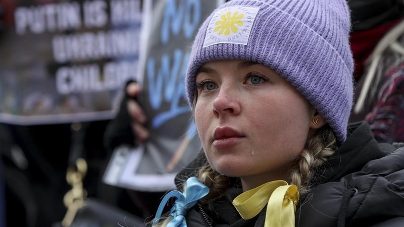 В Стамбуле прошла акция солидарности с Украиной