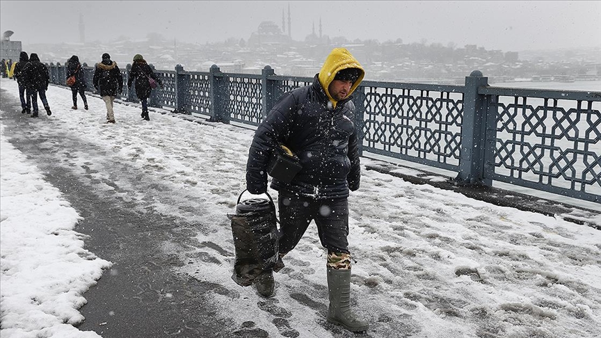 İstanbul için kuvvetli kar uyarısı 