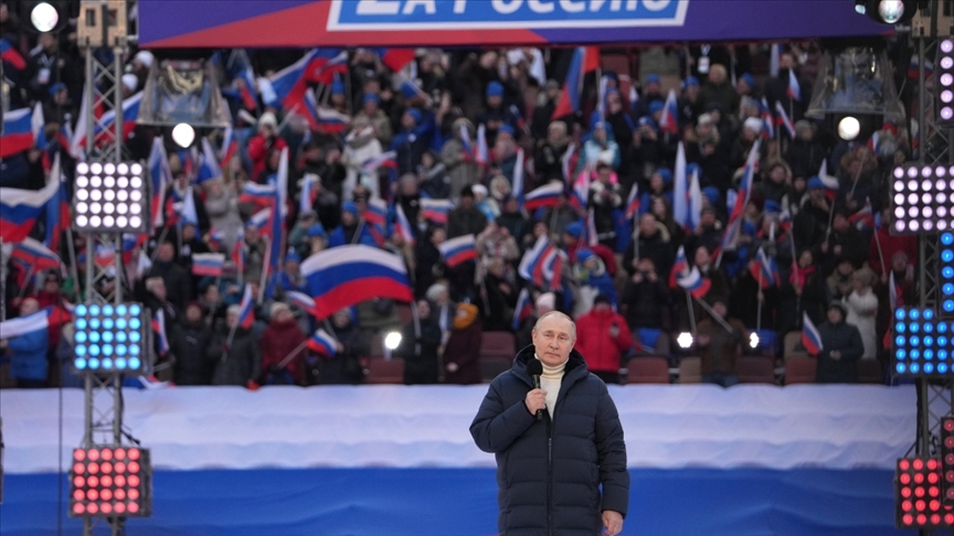 Putin, Ukrayna savaşının başlamasından bu yana ilk kez halkın karşısına çıktı