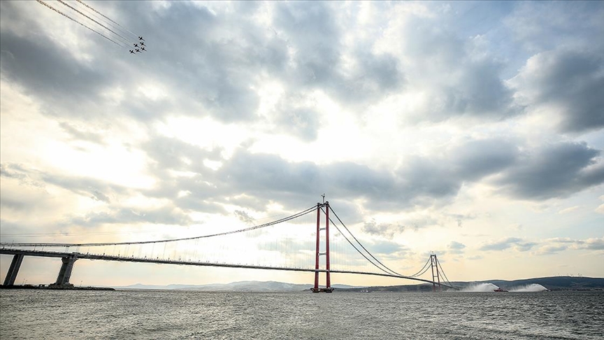 'Marmara Otoyol Ringi' 1915 Çanakkale Köprüsü'nün açılmasıyla tamamlandı