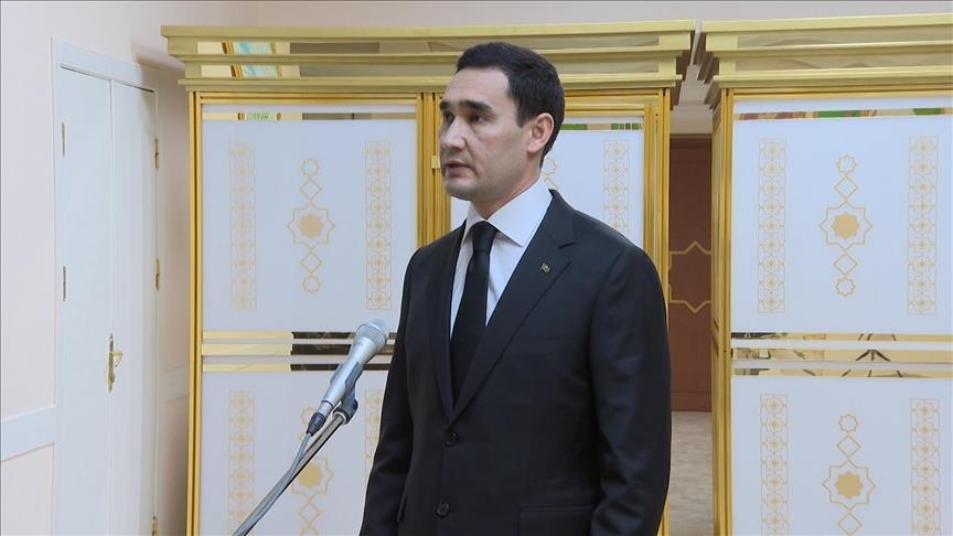 Serdar Berdimuhamedov sworn in as Turkmenistan's new president