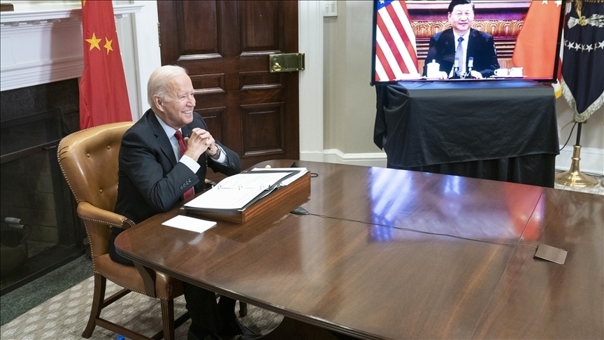 Şi ile Biden'ın çevrim içi görüşmesinin gündemi Ukrayna'daki savaş ve Tayvan oldu
