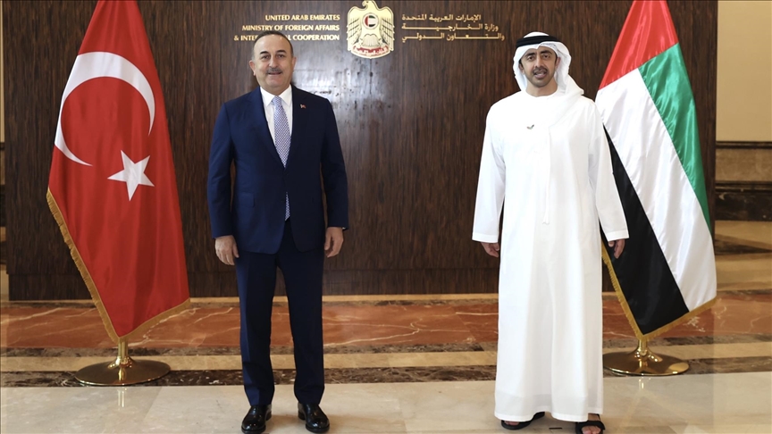 Turkish, Emirati foreign ministers discuss Ukraine in Abu Dhabi