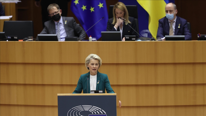 ‘If freedom has a name, its name is Ukraine’: EU Commission chief