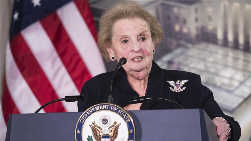 Vdes ish-Sekretarja e Shtetit e SHBA-së Medeleine Albright, “mikja e Kosovës”