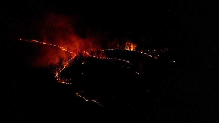 Crna Gora: Požari u nekolika sela u opštini Kolašin, gore šume i kuće