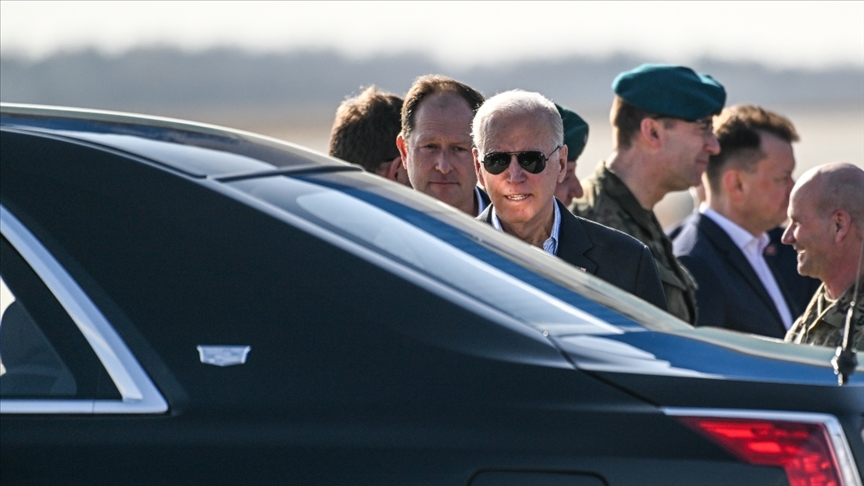 Biden, Polonya'da Ukrayna'daki insani duruma ilişkin brifing aldı 