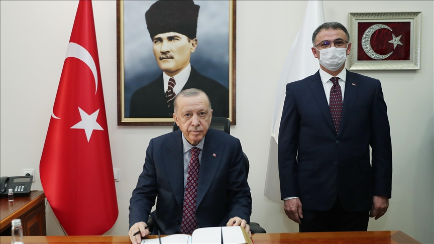 Cumhurbaşkanı Erdoğan, Tokat Valisi Balcı ve Tokat Belediye Başkanı Eroğlu'nu ayrı ayrı kabul etti