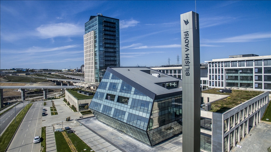 A view from 'Bilisim Vadisi' also known as 'Turkish Silicon Valley' in Gebze, the country’s flagship tech and innovation hub.
