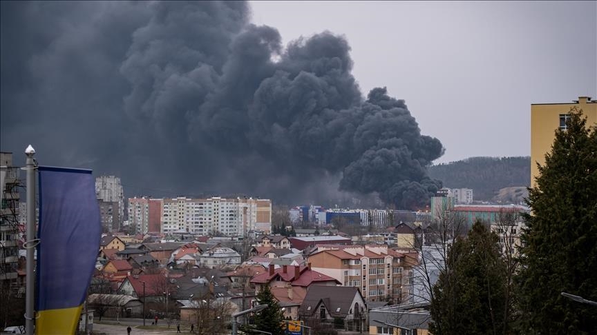 Ukraine: une nouvelle frappe aérienne russe touche Lviv