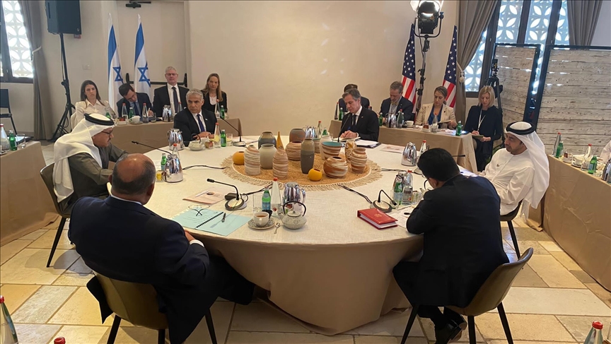 Negev summit opens in Israel with participation of 6 top diplomats