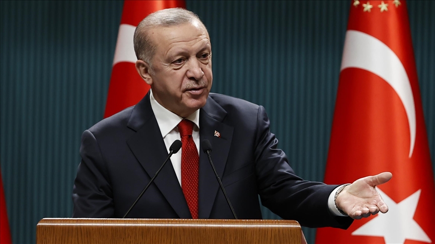 Contacts with Ukrainian, Russian counterparts going favorably: Turkish president