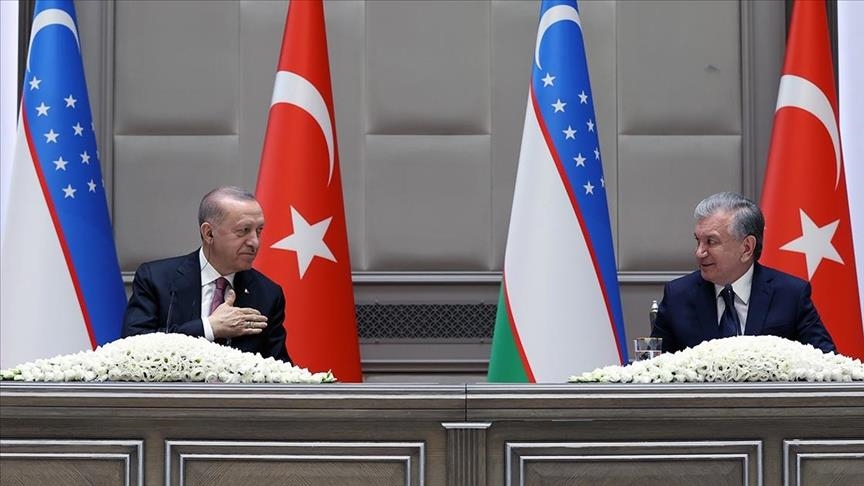 ترکیه و ازبکستان 10 سند همکاری امضا کردند 