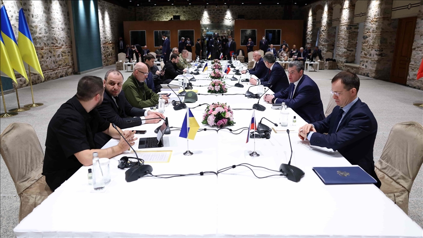 Ucrania propone a ocho países, incluido Turquía, como garantes en negociaciones de paz con Rusia