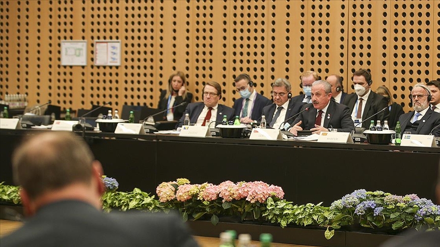Şentop: Avrupa'nın, bölgemizin gelecek perspektiflerini birkaç küçük ülkenin basit hesaplarına ipotek veriyoruz