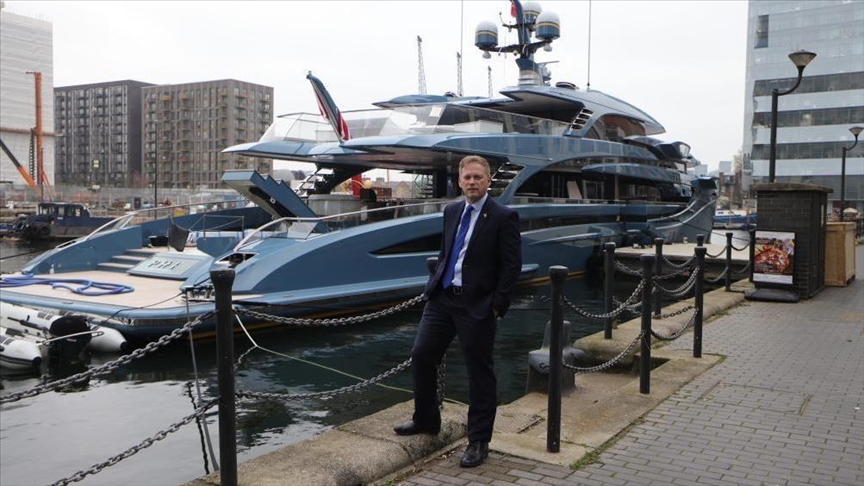 UK seizes 1st Russian superyacht: Transport secretary