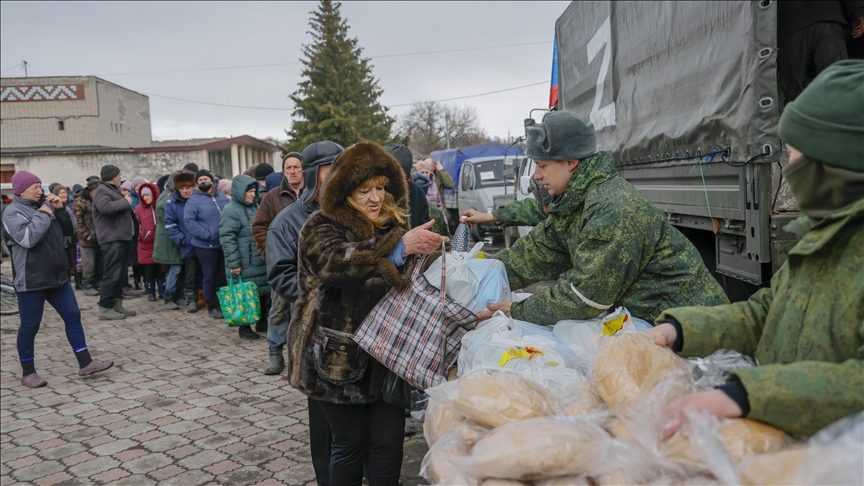 Трёхизбенка - одно из многих селений, пострадавших от войны в Украине