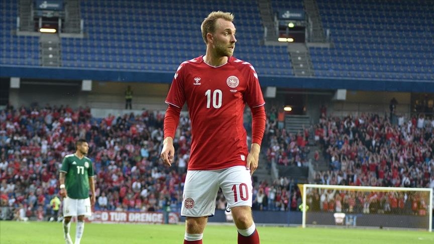 Eriksen scores on his Denmark return at Parken where suffered cardiac arrest