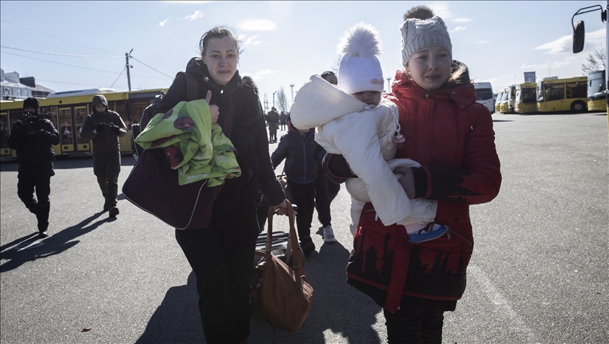 Evacuations from Ukraine’s Irpin increase as war-zone Kyiv slowly calms down