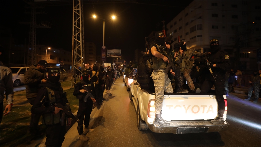 غزة.. عرض عسكري لـ"سرايا القدس" في الذكرى الـ20 لـ"معركة جنين"