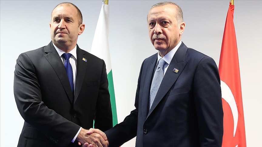 Cumhurbaşkanı Erdoğan, Bulgaristan Cumhurbaşkanı Radev ile görüştü