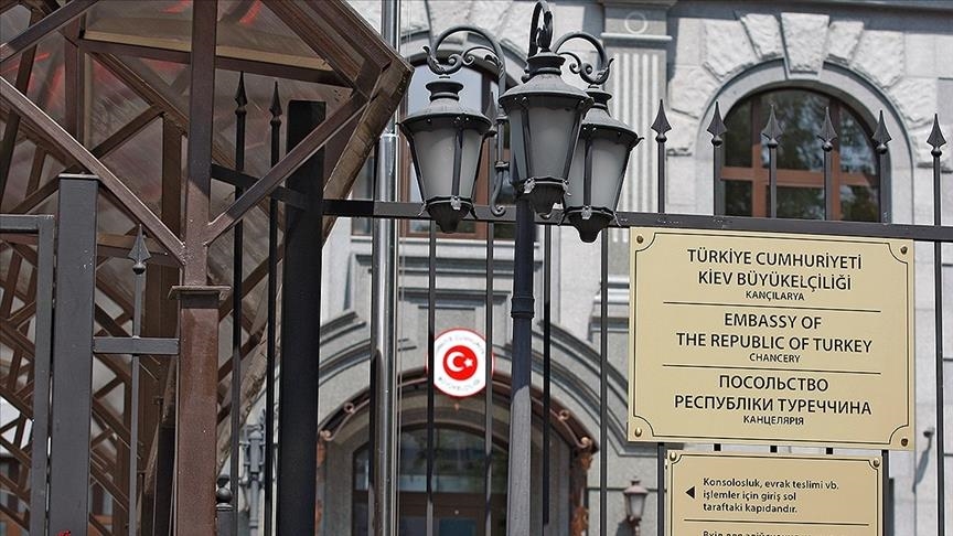Turkiye's Embassy in Ukraine returns to capital Kyiv 