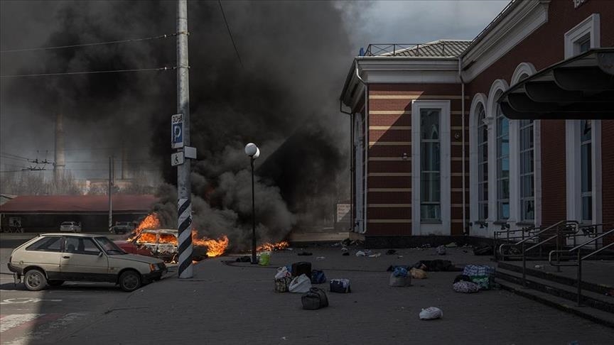 Attack on Ukraine train station 'completely unacceptable': UN