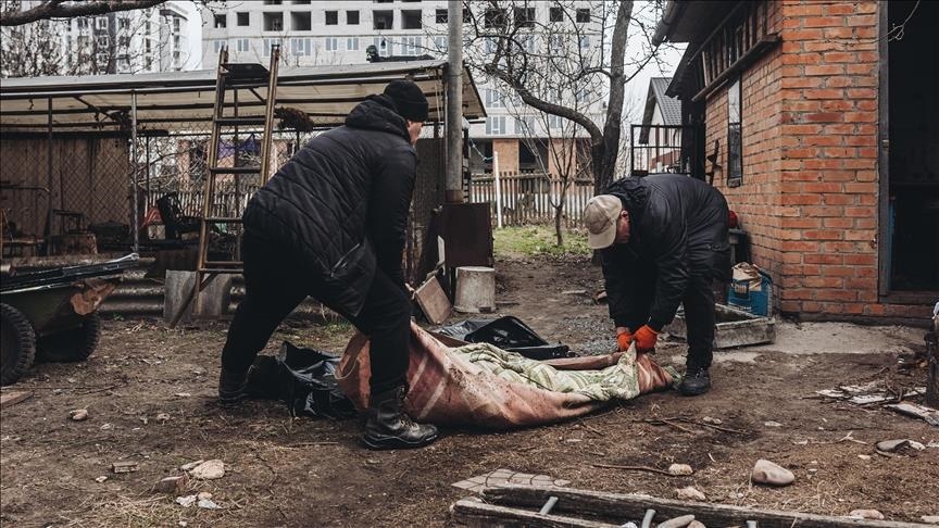 Un responsable ukrainien accuse la Russie d'avoir tué 132 civils à Makariv