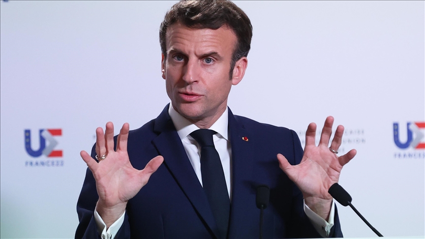 Macron tras avanzar a segunda vuelta junto a Le Pen afirma que no quiere  una Francia