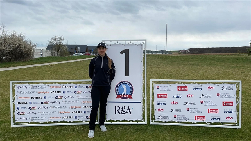 Milli golfçü Deniz Sapmaz, Slovakya'da ikinci oldu