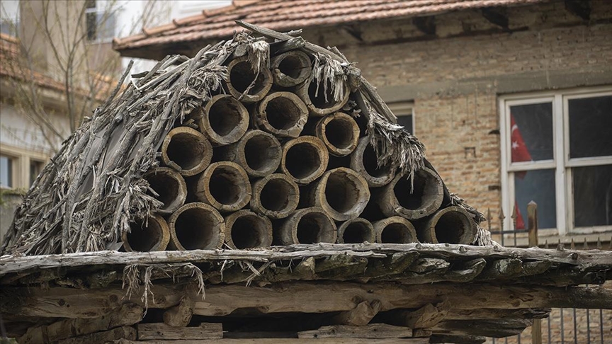 Elmalı'nın tarihi tahıl ambarları ve arı serenleri kayıt altına alındı 