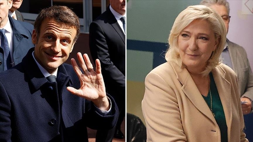 مکرون و لی پن در دور دوم انتخابات ریاست جمهوری فرانسه رقابت می‌کنند