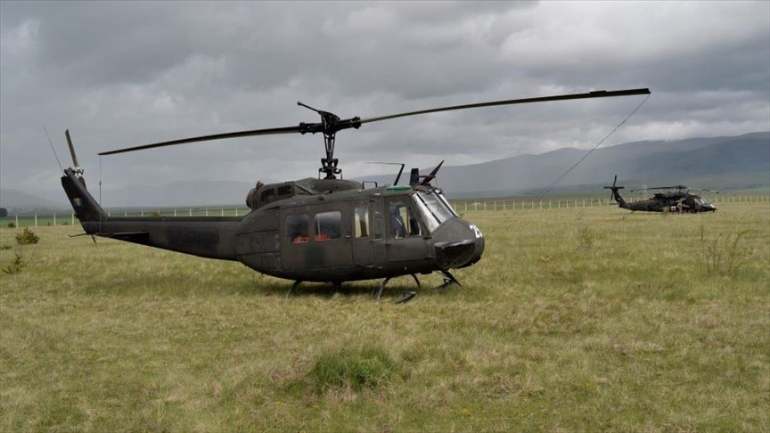 Na poligonu kod Visokog prevrnuo se helikopter OS BiH