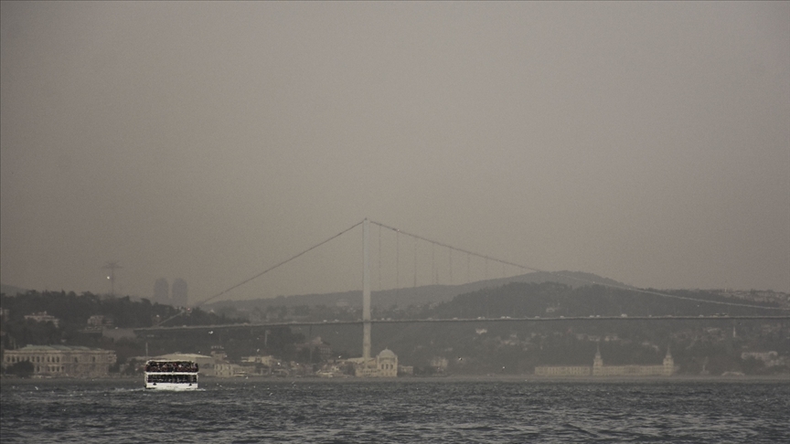 Marmara Bölgesi için Afrika'dan toz taşınımı uyarısı