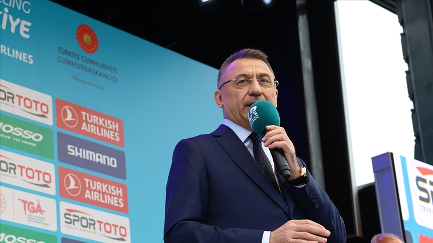 Cumhurbaşkanı Yardımcısı Oktay: Bu turun önemli bir özelliği de Cumhurbaşkanlığı himayesinde düzenlenen tek tur olması
