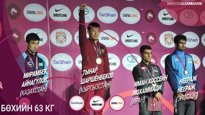 В Улан-Баторе проходит Чемпионат Азии по спортивной борьбе