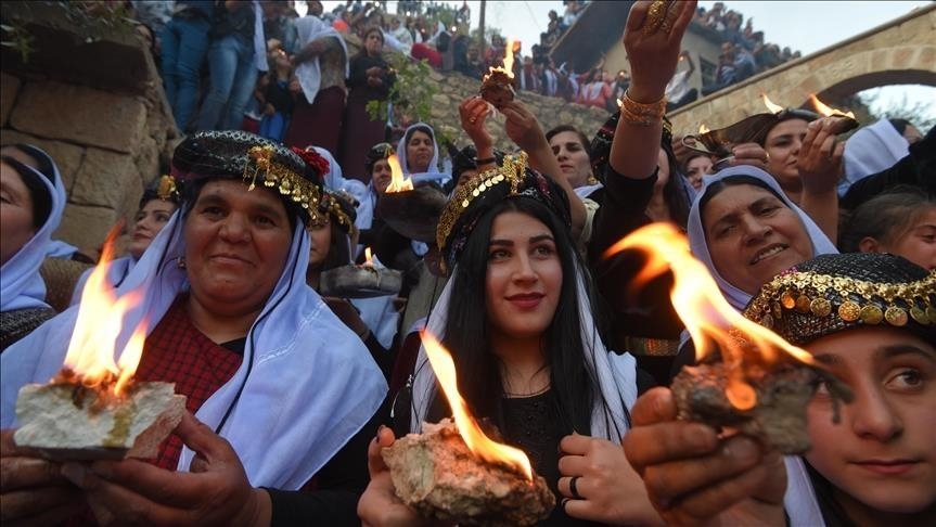 Konsolxaneya Giştî ya Tirkiyeyê li Hewlêrê bi peyamekê Cejna Çarşemba Sor li Êzidiyan pîroz kir
