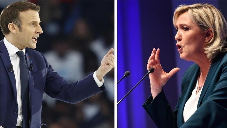 Macron peringatkan Le Pen larangan jilbab dapat ciptakan perang saudara