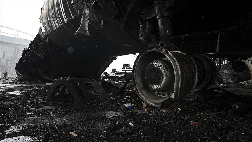 سقوط هواپیمای باربری در اوکراین