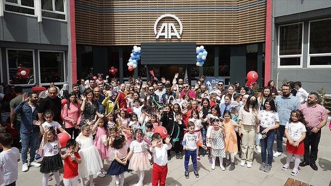 Anadolu Agency marks National Sovereignty and Children's Day