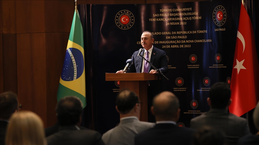 Brazil is Turkiye’s largest commercial partner in Latin America: Turkish foreign minister