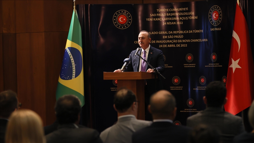 Brazil is Turkiye’s largest commercial partner in Latin America: Turkish foreign minister Brazil is Turkiye’s largest commercial partner in Latin America: Turkish foreign minister